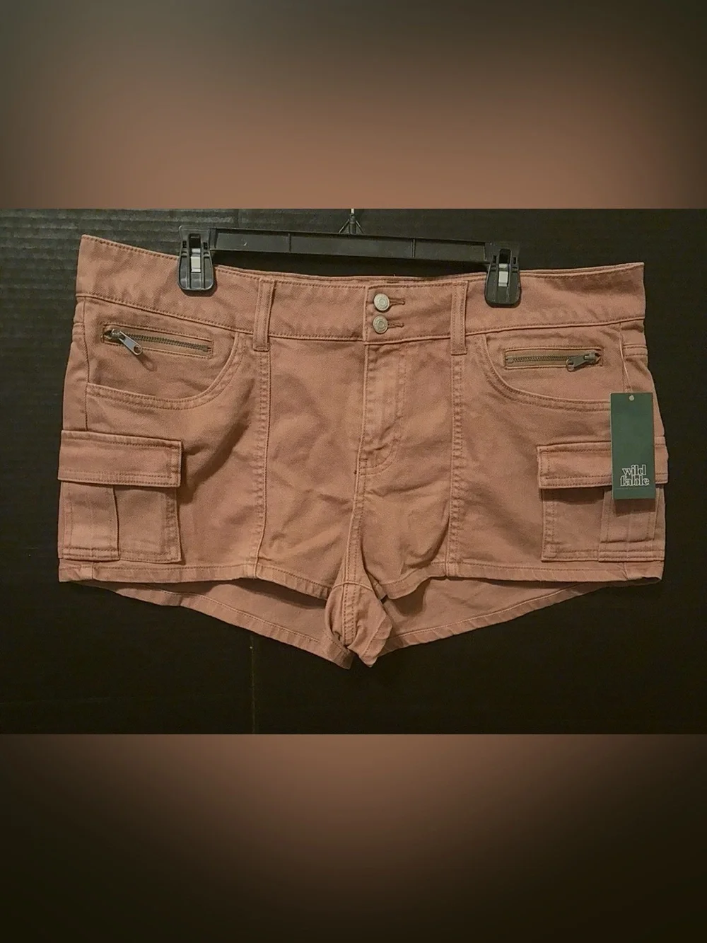 Wild Fable Cargo Pocket Shorts in Brown